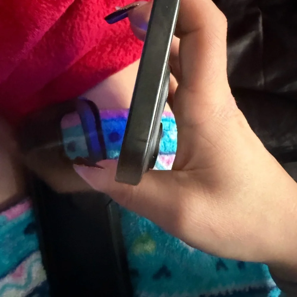 Black Smartphone with Case